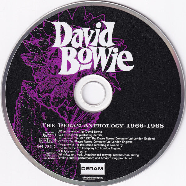 David Bowie : The Deram Anthology 1966 - 1968 (CD, Comp, RM, RP)