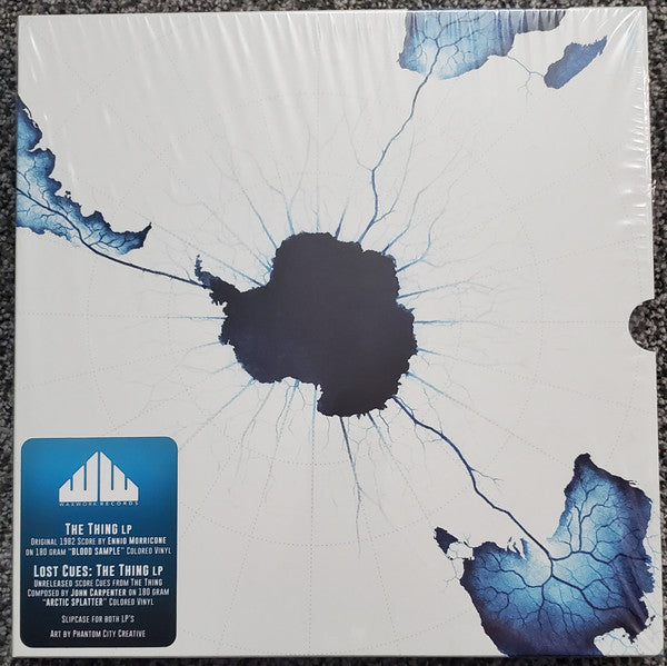 Ennio Morricone / John Carpenter : John Carpenter's The Thing / Lost Cues: The Thing (LP, Album, RE, RM, Cle + 12", EP, Ele + Box, Dlx, )
