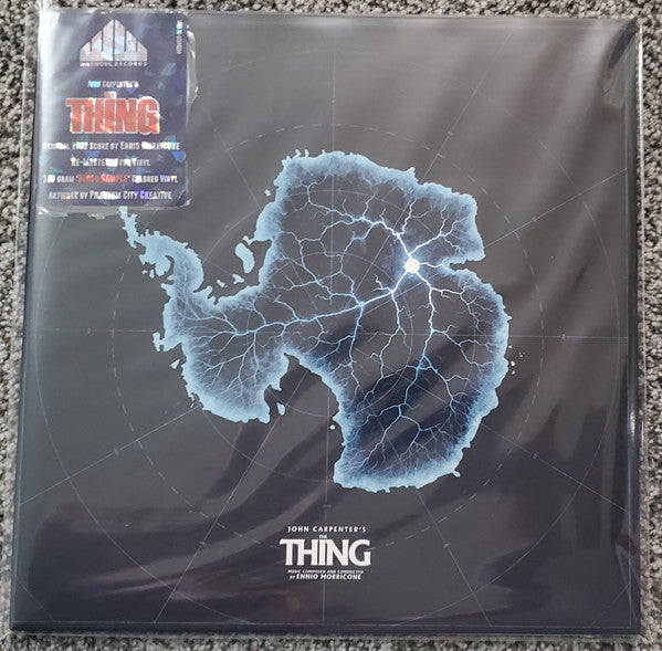 Ennio Morricone / John Carpenter : John Carpenter's The Thing / Lost Cues: The Thing (LP, Album, RE, RM, Cle + 12", EP, Ele + Box, Dlx, )