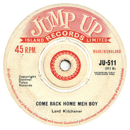 Lord Kitchener : Dr. Kitch (7", Single, 3-P)