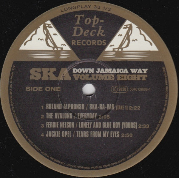 Various : Ska Down Jamaica Way Volume Eight (2xLP, Comp)