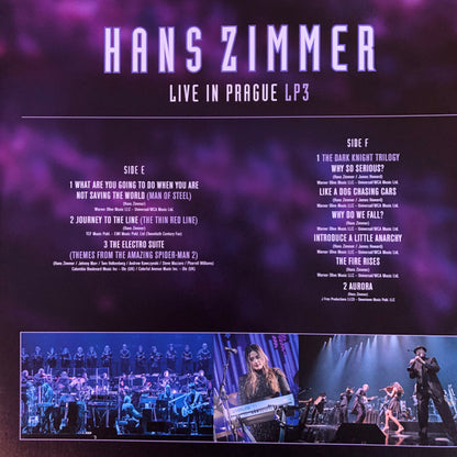 Hans Zimmer : Live In Prague (4xLP, Ltd, RE, RP, Pur)