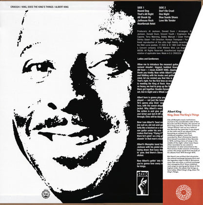 Albert King : King, Does The King's Things (LP, Album, Club, RE, RM, 180)