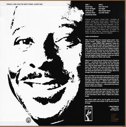 Albert King : King, Does The King's Things (LP, Album, Club, RE, RM, 180)