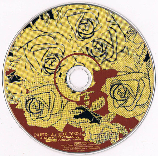 Panic! At The Disco : A Fever You Can't Sweat Out (CD, Album, RE)