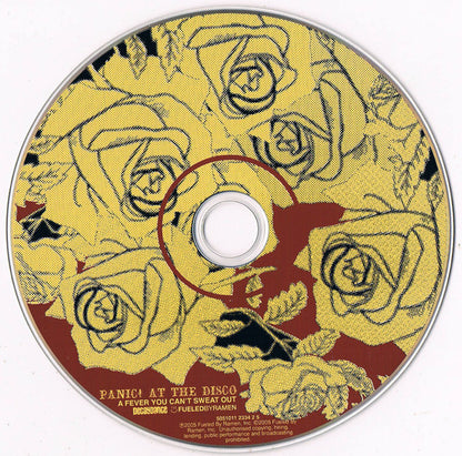 Panic! At The Disco : A Fever You Can't Sweat Out (CD, Album, RE)