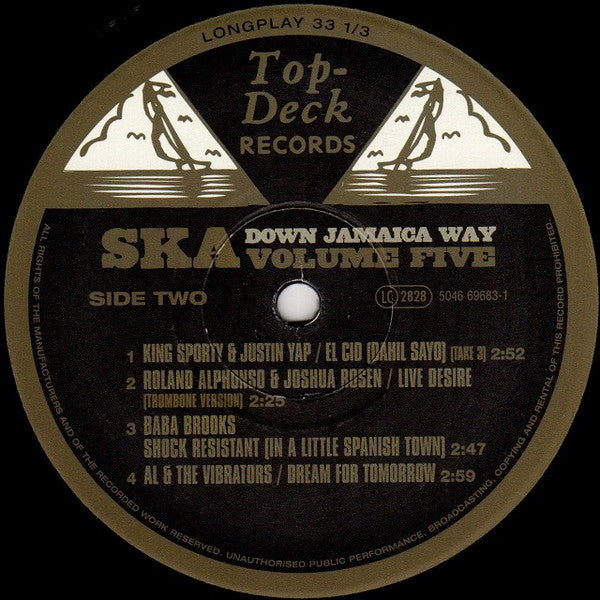 Various : Ska Down Jamaica Way Volume Five (2xLP, Comp)