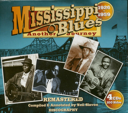 Various : Mississippi Blues 1926-1956 (Another Journey) (4xCD, Comp, RM + Box)