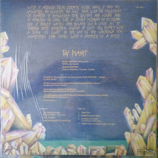 Irmin Schmidt : Toy Planet (LP, Album, RE)