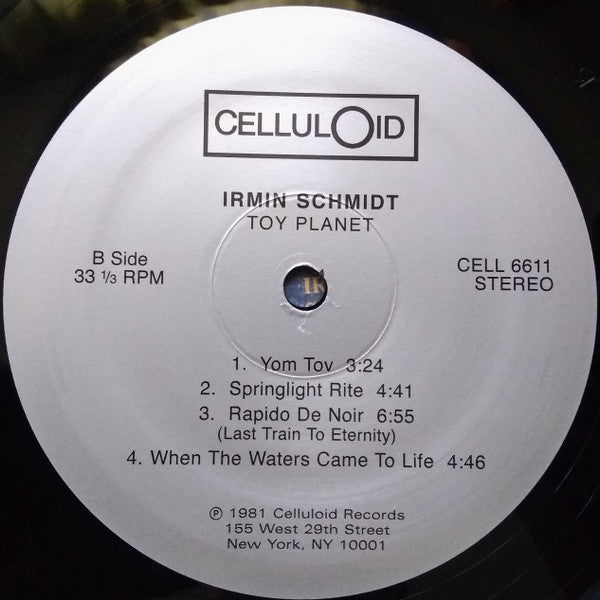 Irmin Schmidt : Toy Planet (LP, Album, RE)