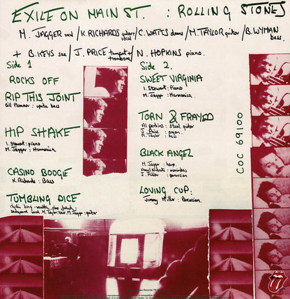 Rolling Stones* : Exile On Main St (2xLP, Album, RE, RM, 180)