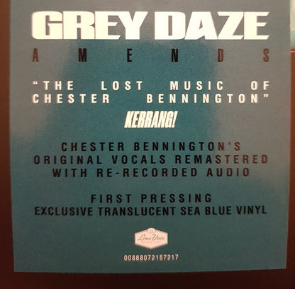 Grey Daze : Amends (LP, Album, Ltd, Tra)