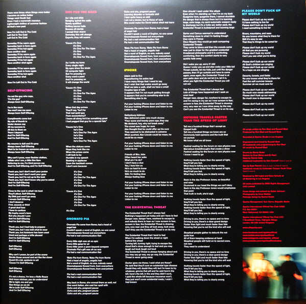 Sparks : A Steady Drip, Drip, Drip (2xLP, Album, 180)