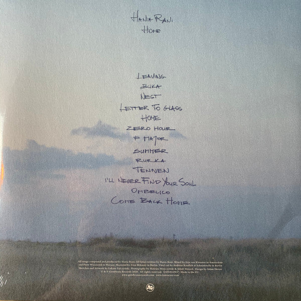 Hania Rani : Home (2xLP, Album, Ltd, Cle)