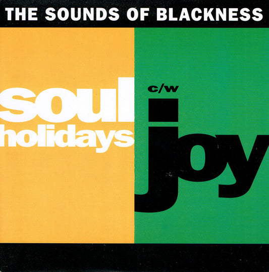 Sounds Of Blackness : Soul Holidays / Joy (7")