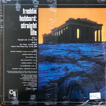 Freddie Hubbard : Straight Life (LP, Album, RE)