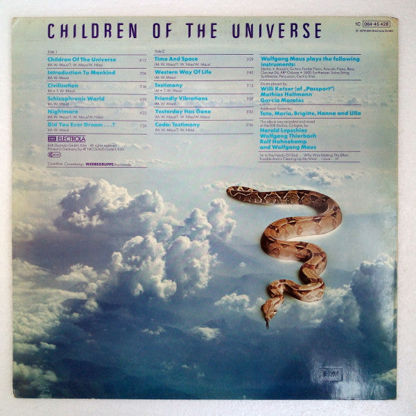 Wolfgang Maus Soundpicture* : Children Of The Universe (LP, Album)