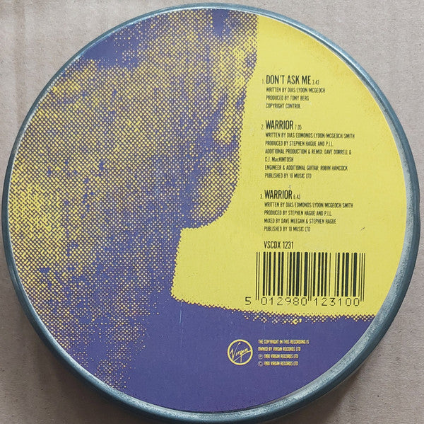 Public Image Limited : Don't Ask Me (CD, Single, Ltd, Tin)