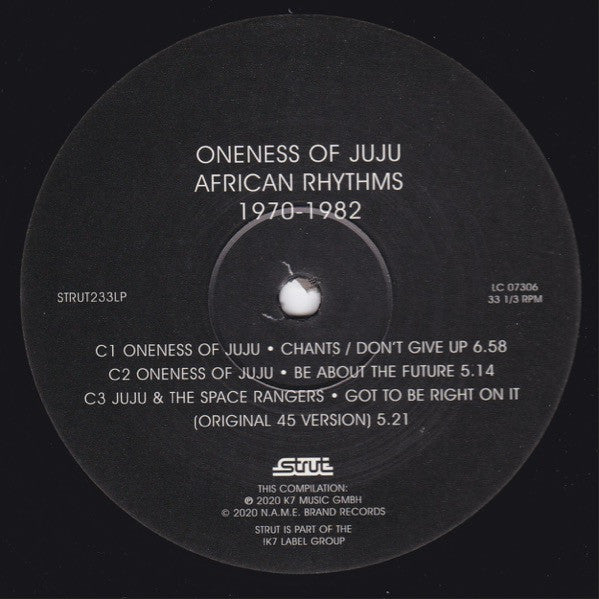 Oneness Of Juju : African Rhythms 1970-1982 3xLP, Comp, RE, RM