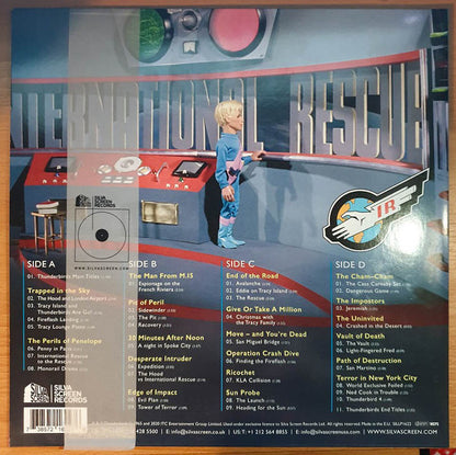 Barry Gray : Thunderbirds (Original Television Soundtrack) (2xLP, Comp, Ltd, RM, Blu)