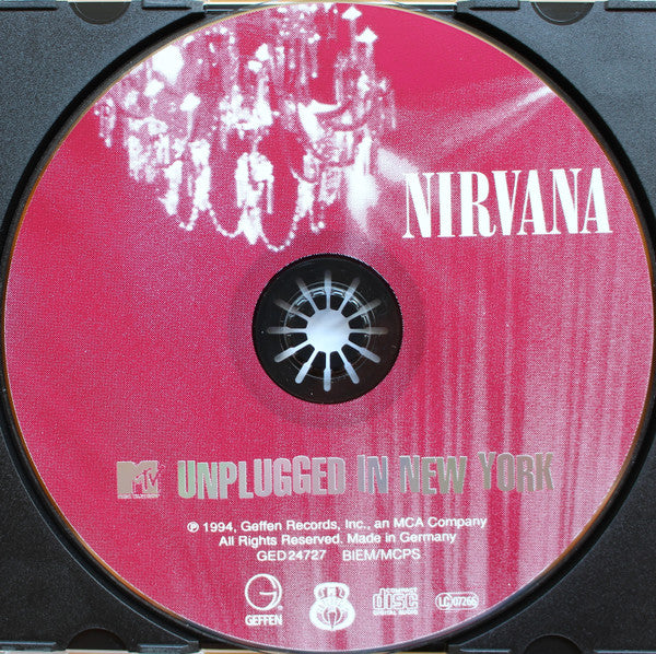 Nirvana : MTV Unplugged In New York (CD, Album, RE, Opt)