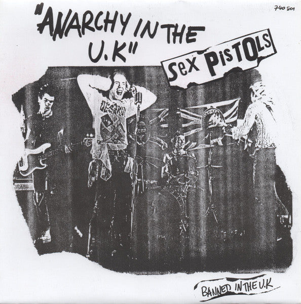 Sex Pistols : Anarchy In The UK (7", RE, Gre)