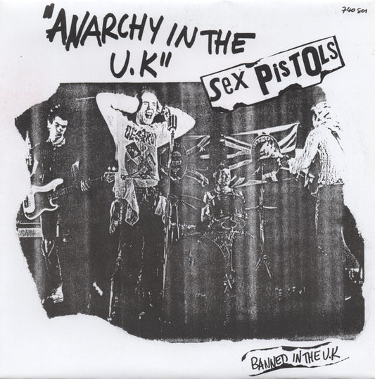Sex Pistols : Anarchy In The UK (7", RE, Yel)