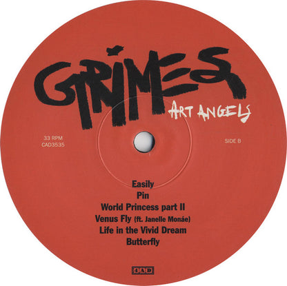 Grimes (4) : Art Angels (LP, Album, RP, MPO)