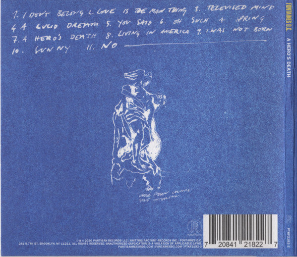 Fontaines D.C. : A Hero's Death (CD, Album)