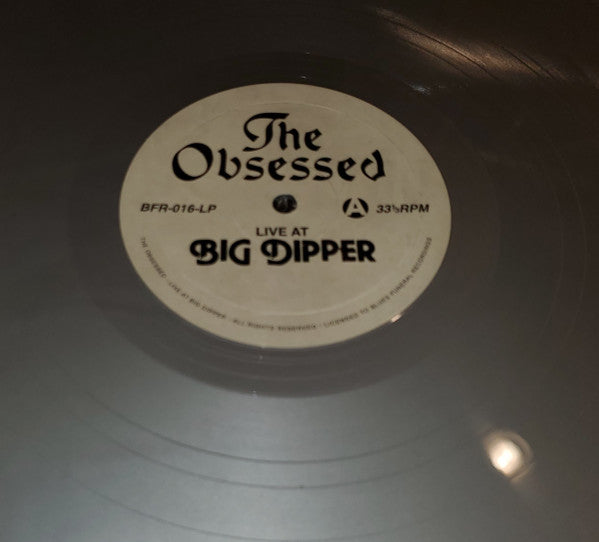 The Obsessed : Live At Big Dipper (LP, Album, Sil)