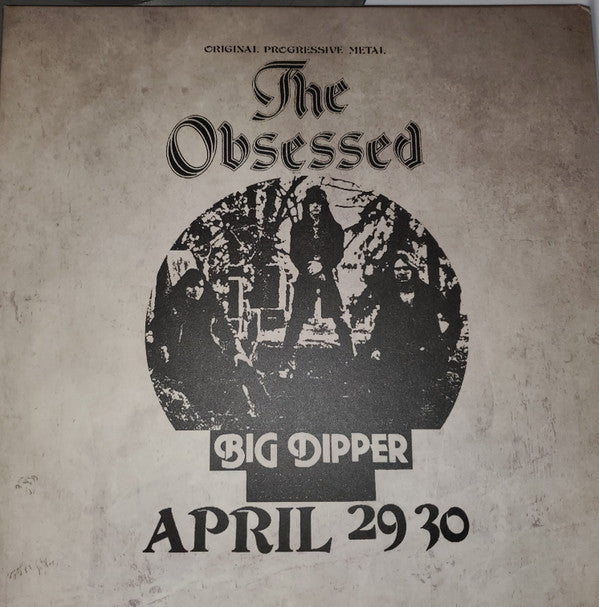 The Obsessed : Live At Big Dipper (LP, Album, Sil)