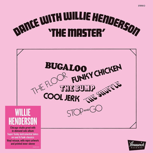 Willie Henderson : Dance With Willie Henderson 'The Master' (LP, Album, RE)