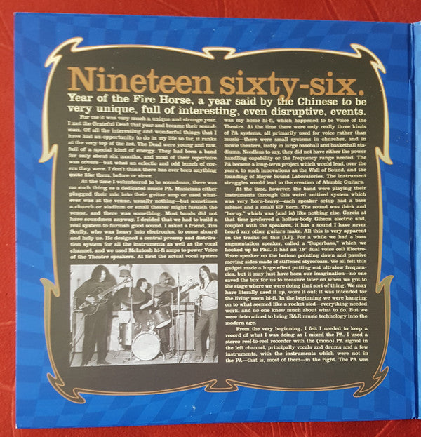 Grateful Dead* : Rare Cuts & Oddities 1966 (2xLP, Album, RSD, Ltd, RE)