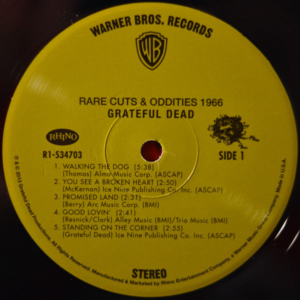 Grateful Dead* : Rare Cuts & Oddities 1966 (2xLP, Album, RSD, Ltd, RE)