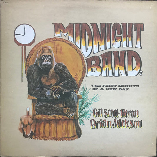 Gil Scott-Heron & Brian Jackson : The First Minute Of The Day (LP, Album, Pre)