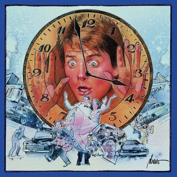 Various : Back To The Future (Music From The Motion Picture Soundtrack) (LP, Album, Comp, RE, Blu)