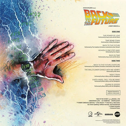 Various : Back To The Future (Music From The Motion Picture Soundtrack) (LP, Album, Comp, RE, Blu)