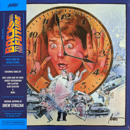 Various : Back To The Future (Music From The Motion Picture Soundtrack) (LP, Album, Comp, RE, Blu)