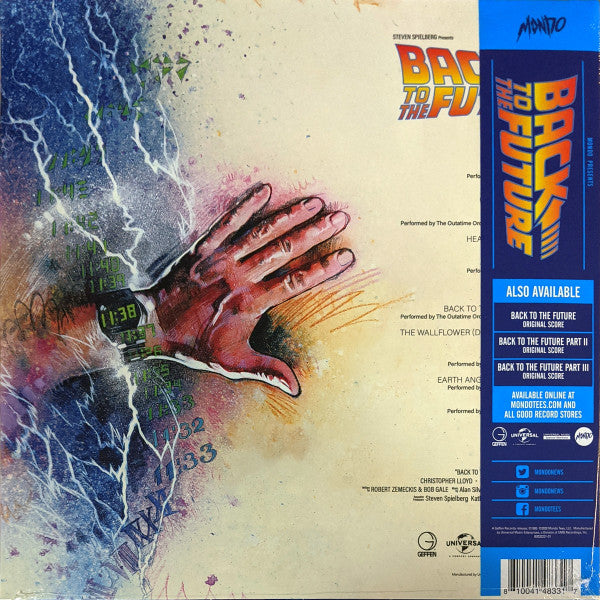 Various : Back To The Future (Music From The Motion Picture Soundtrack) (LP, Album, Comp, RE, Blu)