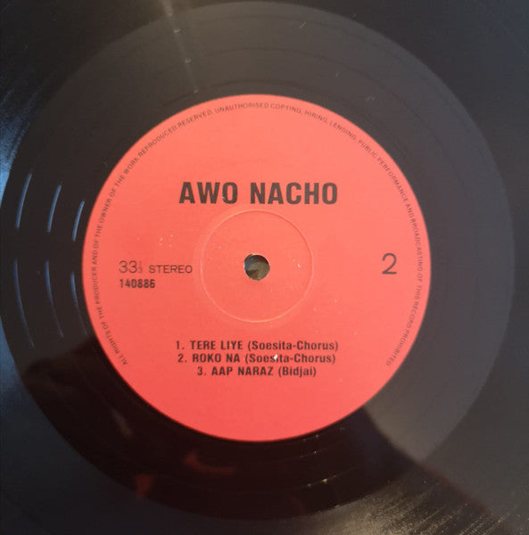 Soesita* With Roy* & Bidjay* : Awo Nacho (LP)