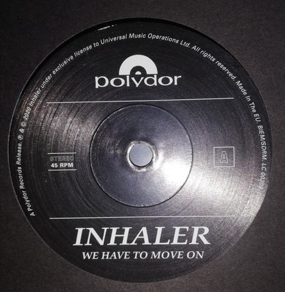 Inhaler (12) : We Have To Move On / Ice Cream Sundae (7", RSD, Single, Ltd)