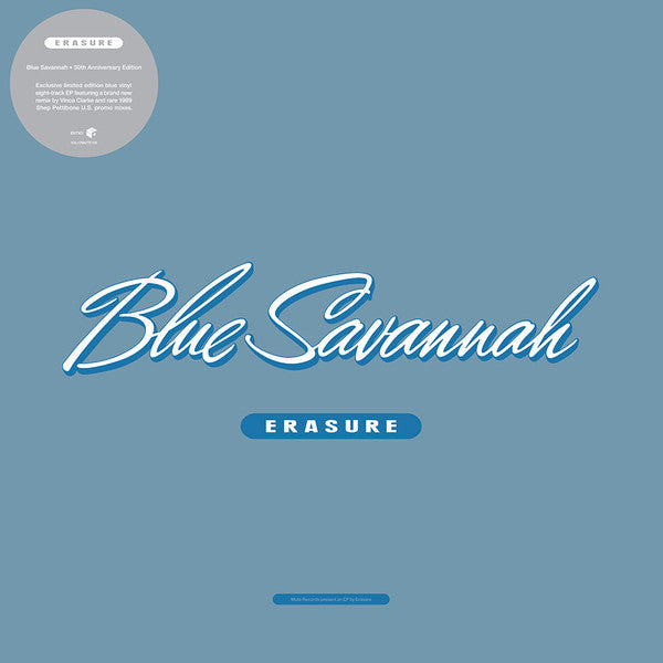 Erasure : Blue Savannah (12", EP, RSD, Ltd, Blu)