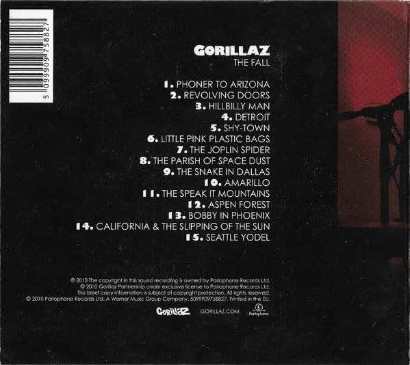 Gorillaz : The Fall (CD, Album, RE)