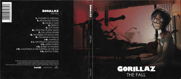 Gorillaz : The Fall (CD, Album, RE)