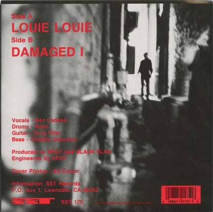 Black Flag : Louie Louie (7", Single, RE, Sma)