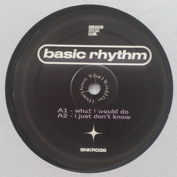 Basic Rhythm (2) : I Don't Know What I Would Do (12", EP)