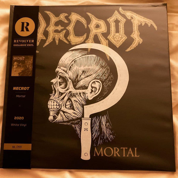 Necrot : Mortal (LP, Album, Num, RP, Whi)