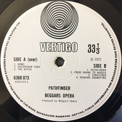 Beggars Opera : Pathfinder (LP, Album)