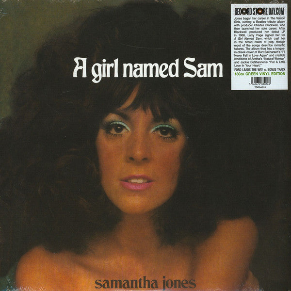 Samantha Jones : A Girl Named Sam (LP, Album, RSD, Ltd, RE, Gre)