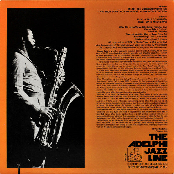 Charles Tyler : Sixty Minute Man (LP, Album)